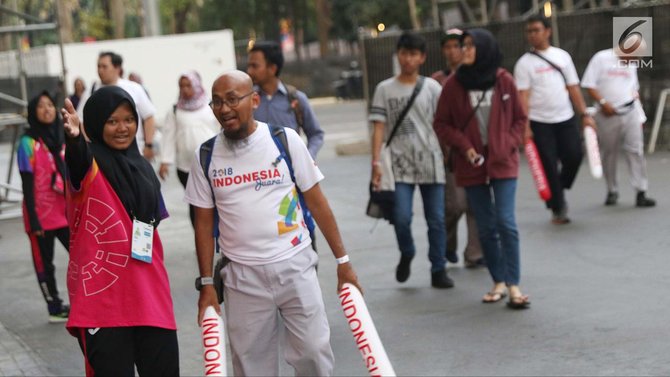 libatkan ribuan volunteer indonesia diapresiasi jepang