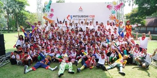 Satu hari menyenangkan di Mitsubishi Children Program