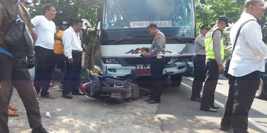 Siswi SMP di Bali tewas tertabrak bus