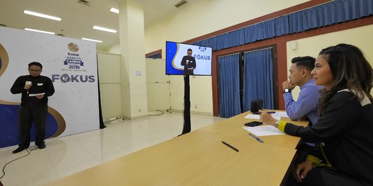Melihat keseruan mahasiswa UGM ikuti lomba News Presenter di EGTC 2018