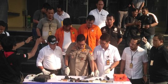 Bukan anggota Perbakin, 2 tersangka peluru nyasar di gedung DPR pegawai Kemenhub