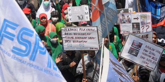 Menaker: UMP naik 8,03 persen di 2019, buruh tak perlu demo