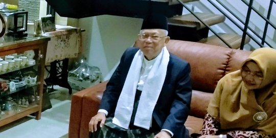 Bertemu PM Singapura, Ma'ruf Amin bicara pentingnya ekonomi berkeadilan