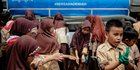 Ratusan murid SD gelar aksi cuci tangan pakai sabun