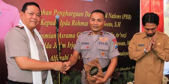 Penghargaan PBB untuk anggota Brimob pengasuh 79 anak yatim ternyata palsu