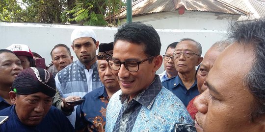 Sandiaga berencana jadi pembicara ekonomi di salah satu Universitas Singapura