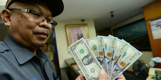 Nilai tukar Rupiah melemah ke level Rp 15.194 per USD