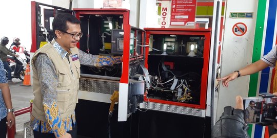 Terindikasi curangi konsumen, dua mesin BBM di Bandung disegel