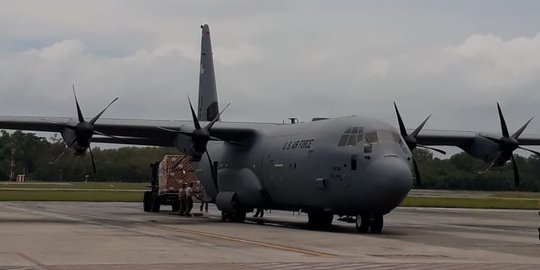 6 Pesawat asing angkut 103 ton bantuan untuk korban bencana di Sulteng