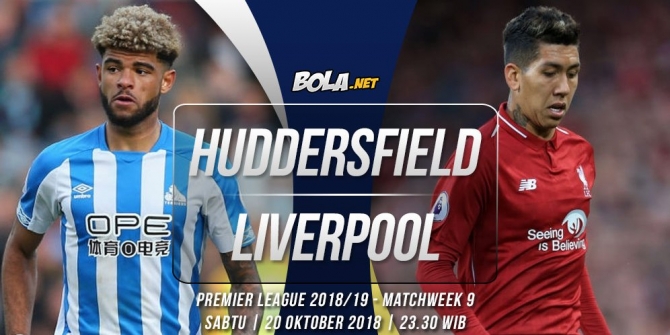 Data dan fakta Premier League: Huddersfield Town vs Liverpool