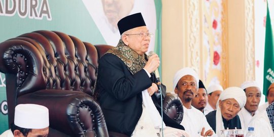 Ma'ruf Amin sarankan santri tak hanya belajar Alquran & kitab kuning