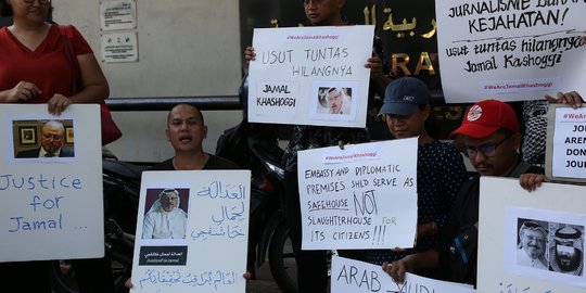 Jurnalis Indonesia kecam aksi pembunuhan Jamal Khashoggi di Kedubes Arab Saudi