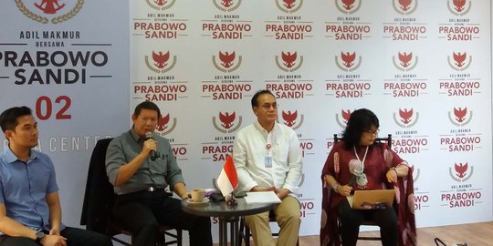 Kubu Prabowo klaim selisih elektabilitas dengan Jokowi hanya 6-11 persen