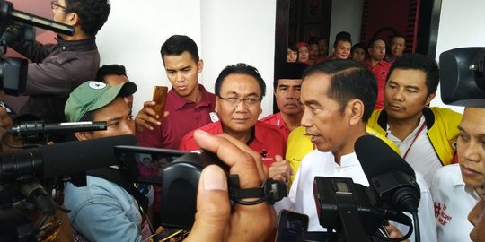 Jokowi target raih 82 persen kemenangan di Jateng