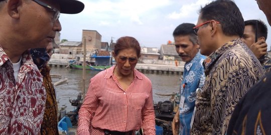 Cegah jaring ikan dapat sampah plastik, Menteri Susi minta nelayan setop pakai kresek