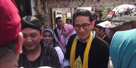 Sandiaga akan fokus soal isu ekonomi untuk salip elektabilitas Jokowi