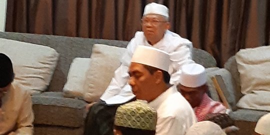 Ma'ruf Amin mengaku sejak jadi cawapres jarang silaturahmi dengan tetangga