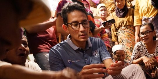 Sandiaga sebut hukum dan ekonomi jadi sorotan di 4 tahun Jokowi-Kalla