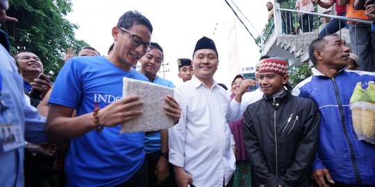 Sandiaga sindir kini anak muda sulit cari kerja, tim Jokowi tanya apa kabar OK OCE