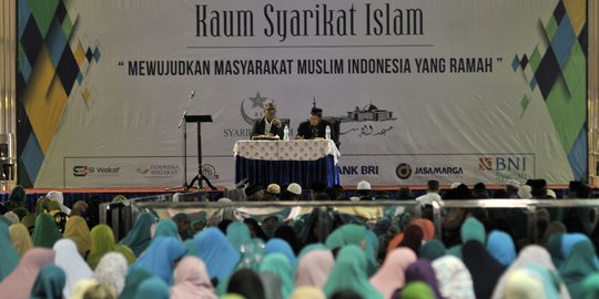 Rayakan HUT ke-113, ribuan anggota Syarikat Islam berkumpul di Masjid Istiqlal