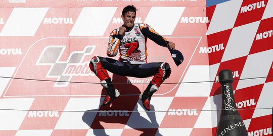 Marc Marquez segel titel juara dunia MotoGP 2018