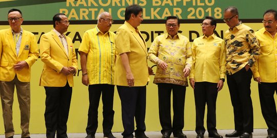 Airlangga ibaratkan perjalanan Golkar seperti film Transformers