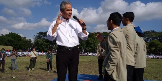 Ganjar minta santri jihad lawan radikalisme hingga gerakan merongrong Pancasila