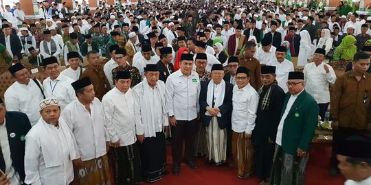 Bantah hanya diperalat Jokowi, Ma'ruf Amin beberkan prestasi di dunia politik