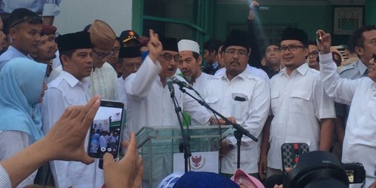 Berebut suara NU, Jokowi-Ma'ruf punya JKSN, Prabowo-Sandi didukung BKSN