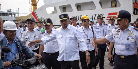 Penjelasan Menhub Budi soal program tol laut di 4 tahun Jokowi-JK