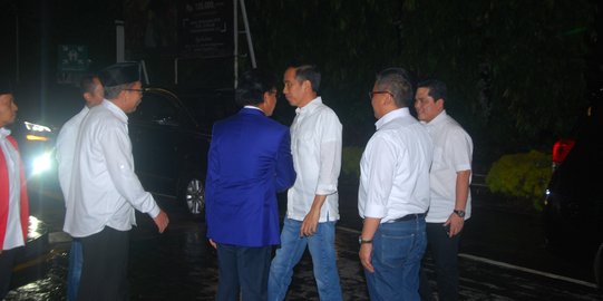 Jokowi gelar pertemuan tertutup bareng Sekjen parpol pendukung di Bogor