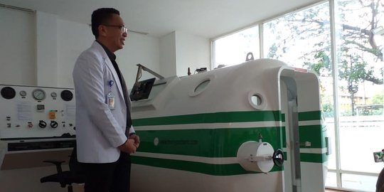 Terapi oksigen hiperbarik mampu mengobati berbagai penyakit
