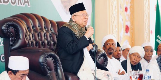 Ma'ruf Amin minta jangan ada yang pesimis dengan kondisi bangsa