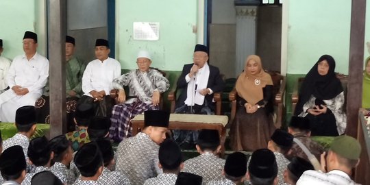 Serukan ayo mondok, Ma'ruf Amin minta keluarga tak kirim anak bodoh ke ponpes