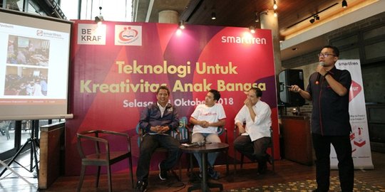 Smartfren ajak generasi millenial tembus batas kreativitas lewat literasi digital