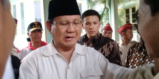 Soal Wagub DKI, Prabowo ikut apa kata M Taufik