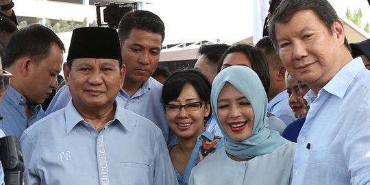 Prabowo deklarasikan Gerakan Emas di Klender