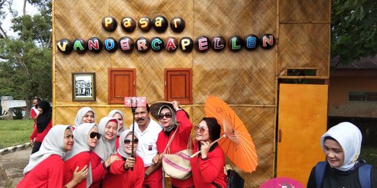 Hebat, baru dibuka Pasar Van Der Capellen sudah dikunjungi travel agen mancanegara