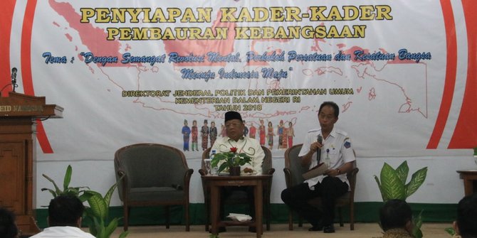 Talkshow pembauran kebangsaan di Manado