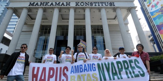 MK tolak seluruh gugatan ambang batas capres