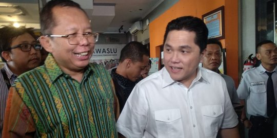 Temui Ketua Bawaslu, TKN Jokowi-Ma'ruf tak bahas dugaan pelanggaran kampanye