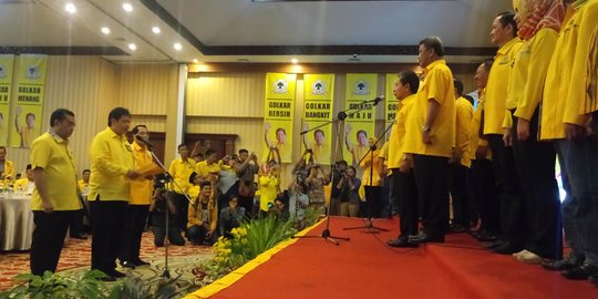 Hadapi Pemilu, Ketum Golkar konsolidasi dengan caleg se-Jateng