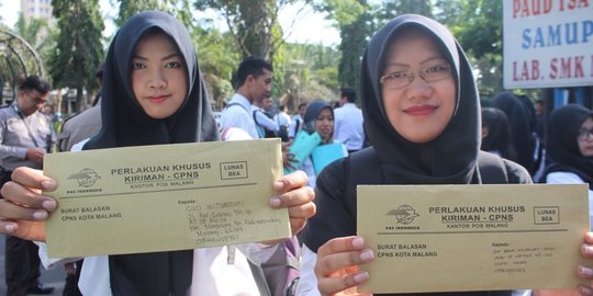 Diikuti 30.325 orang, tes CPNS hari pertama di Kota Malang sempat molor