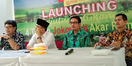 Relawan Akar Rumput Jokowi-Ma'ruf dibentuk, fokus kerja di 12 provinsi