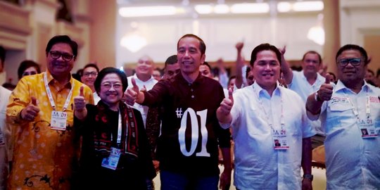 Berkaos polo #01, Jokowi hadiri Rakernas Timses di Surabaya