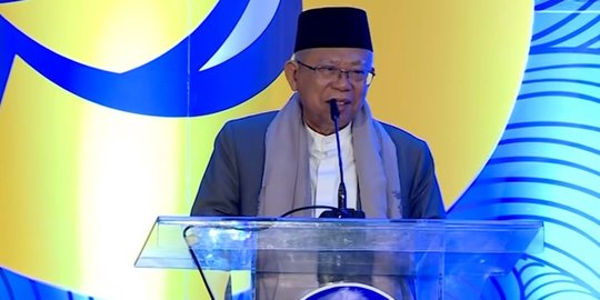 Ma'ruf Amin ngaku masih muda, Rakernas TKN riuh 'Masuk Pak Eko'