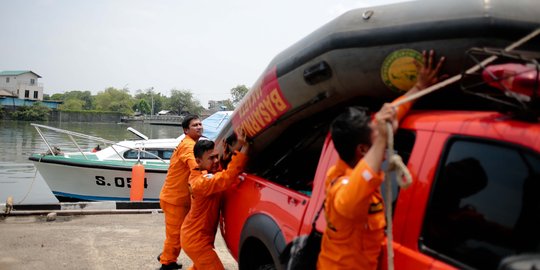 Persiapan Basarnas cari Pesawat Lion Air JT 610 yang jatuh