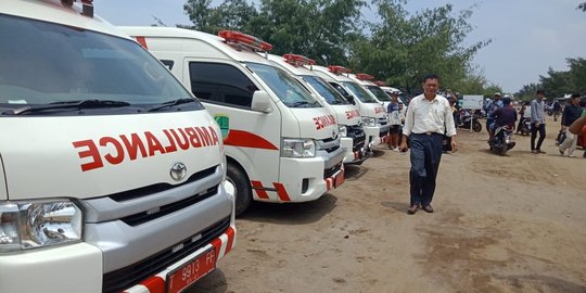 Pemkab Karawang siapkan 20 ambulans dan helikopter evakuasi korban Lion Air