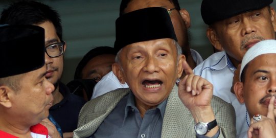 Amien Rais gagal ketemu Pimpinan KPK untuk bedah kasus korupsi