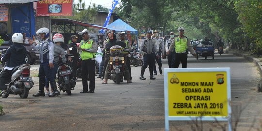 Polisi mulai gelar Operasi Zebra hari ini